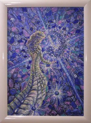 Csillag születik című Havasi Ica festmény